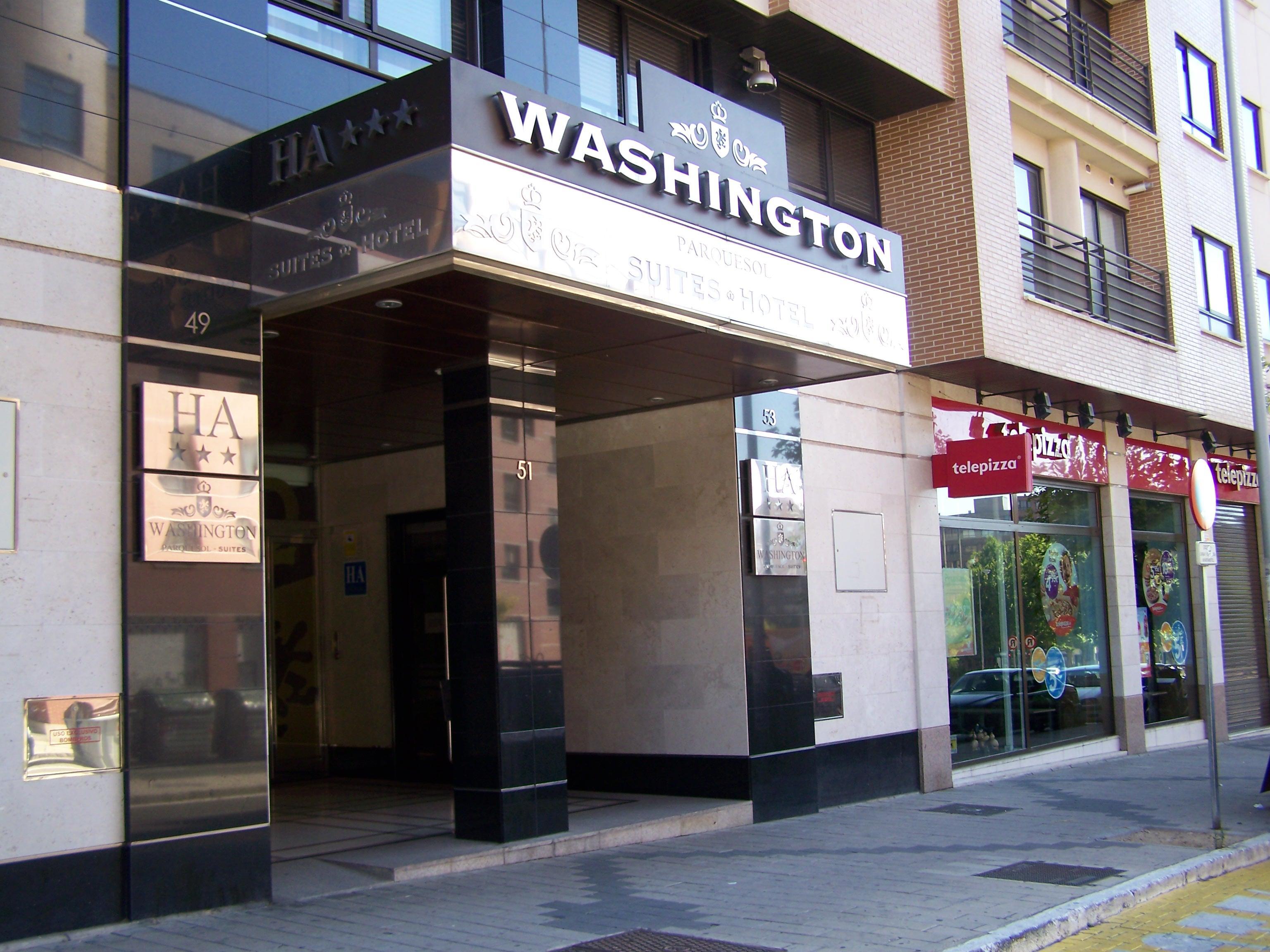 Washington Parquesol Suites & Hotel Valladolid Esterno foto